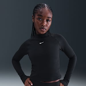 Nike Pro Women's Dri-FIT Long-Sleeve Top. Nike LU